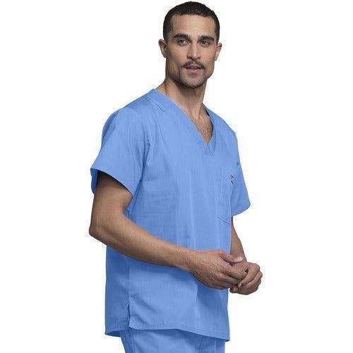 Filipina quirúrgica Cherokee 4789 para hombre color azul cielo, vista del producto 02