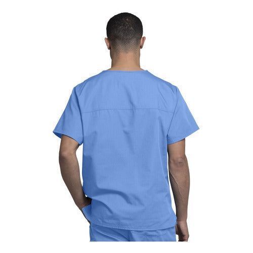 Filipina quirúrgica Cherokee 4789 para hombre color azul cielo, vista del producto 04