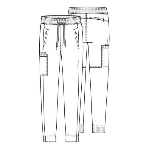 Cherokee Ck004a Pantalón Quirúrgico Jogger Infinity Hombre - Garufa Jeans