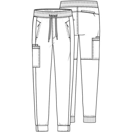 Cherokee Ck004a Pantalón Quirúrgico Jogger Infinity Hombre - Garufa Jeans