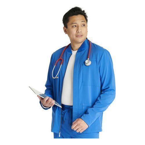 Cherokee Ck329a Chamarra Quirúrgica Médica Clínica Hombre - Garufa Jeans