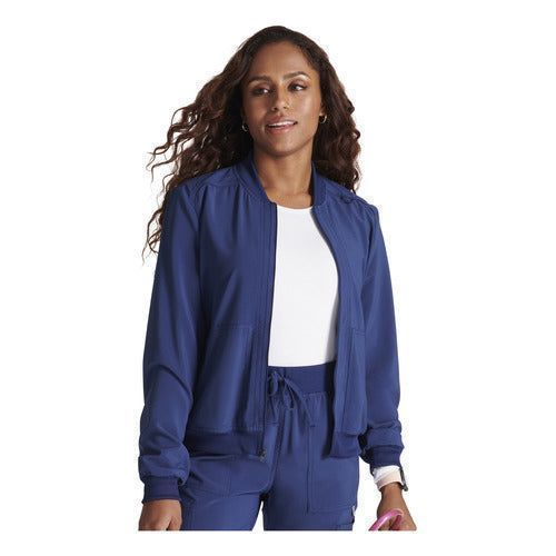 Cherokee Ck349a Chamarra Quirúrgica Médica Clínica Mujer - Garufa Jeans