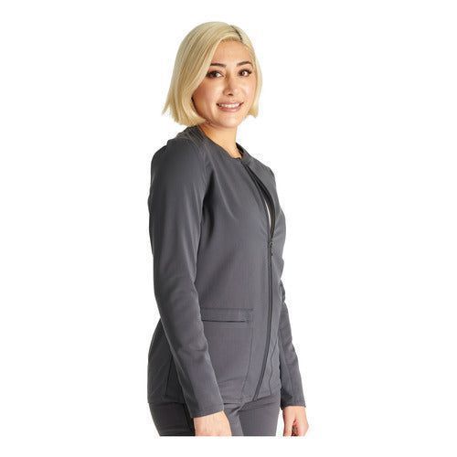 Cherokee Ck356a Chamarra Médica Atmos Antibacterial Mujer - Garufa Jeans