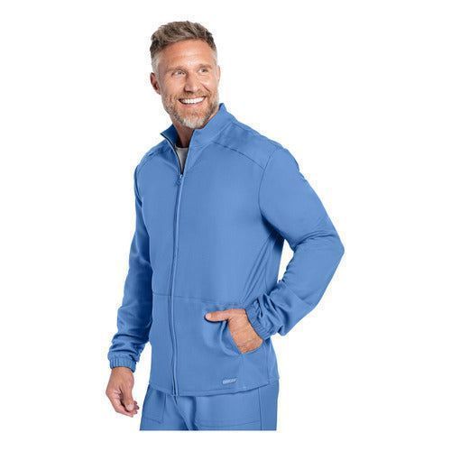 Cherokee Ck359a Chamarra Quirúrgica Médica Clínica Hombre - Garufa Jeans