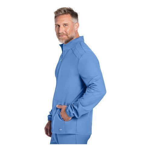 Cherokee Ck359a Chamarra Quirúrgica Médica Clínica Hombre - Garufa Jeans