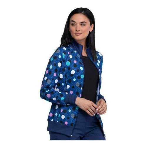 Cherokee Ck372 Chamarra Médica Estampada Mujer Tallas Extras - Garufa Jeans