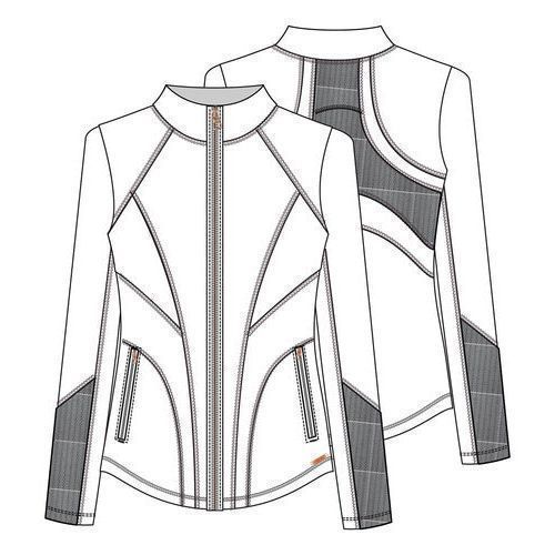 Cherokee CK390 chamarra médica mujer gris Oxford, ficha técnica