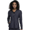 Cherokee CK390 chamarra médica mujer color gris Oxford, vista frontal | color:gris-oxford