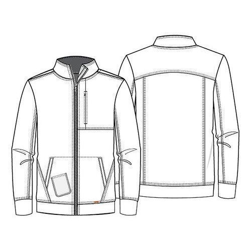 Cherokee Ck399 Chamarra Quirúrgica Médica Clínica Hombre - Garufa Jeans