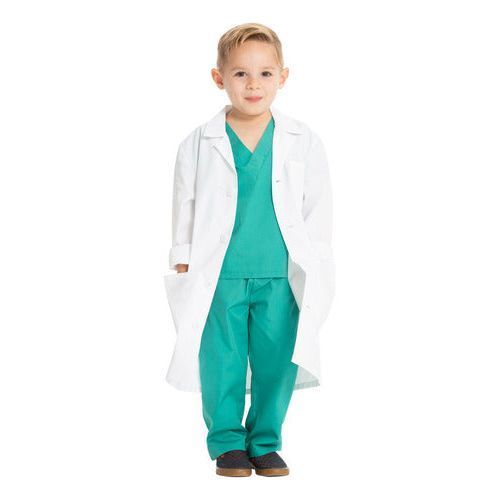 Cherokee Ck430 Bata Larga Médica Laboratorio Infantil Niños - Garufa Jeans