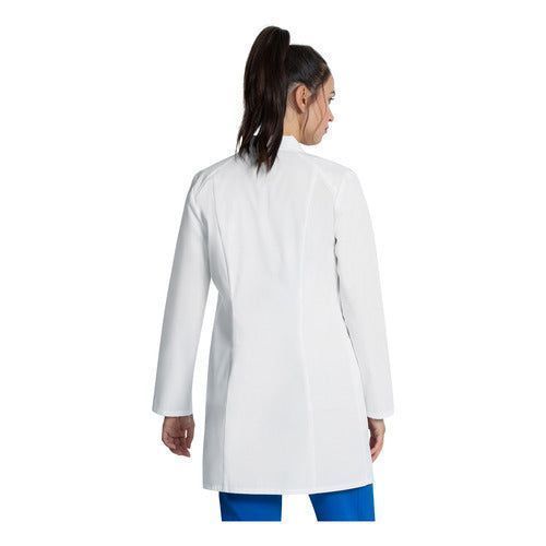 Cherokee Ck452 Bata Larga Médica Clínica Laboratorio Mujer - Garufa Jeans