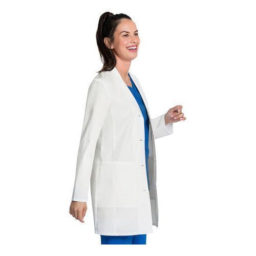 Cherokee Ck452 Bata Larga Médica Clínica Laboratorio Mujer - Garufa Jeans