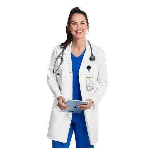 Cherokee Ck452 Bata Larga Médica Clínica Laboratorio Mujer - Garufa Jeans
