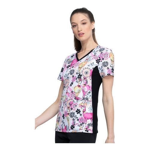 Cherokee Ck636 Filipina Quirúrgica Médica Estampada Mujer - Garufa Jeans