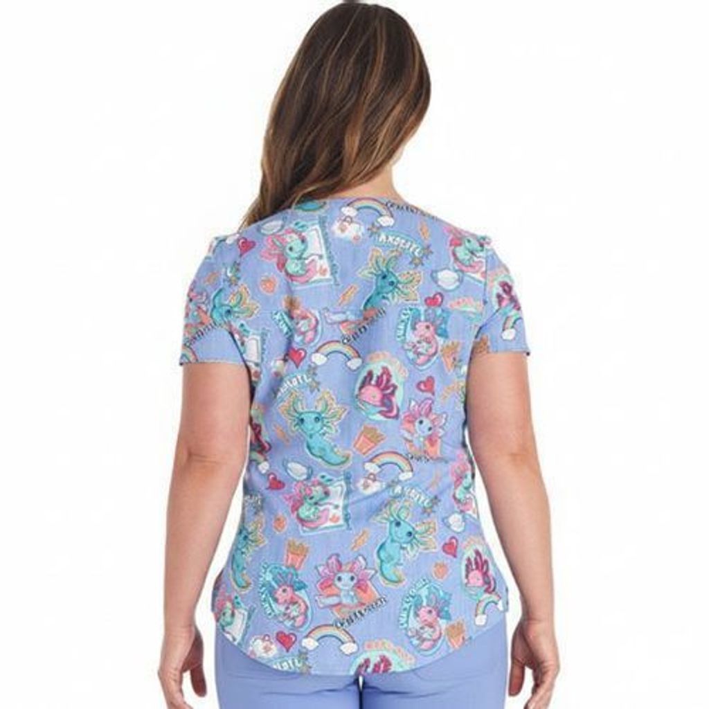 Cherokee Ck664 Filipina Quirúrgica Médica Estampada Mujer - Garufa Jeans