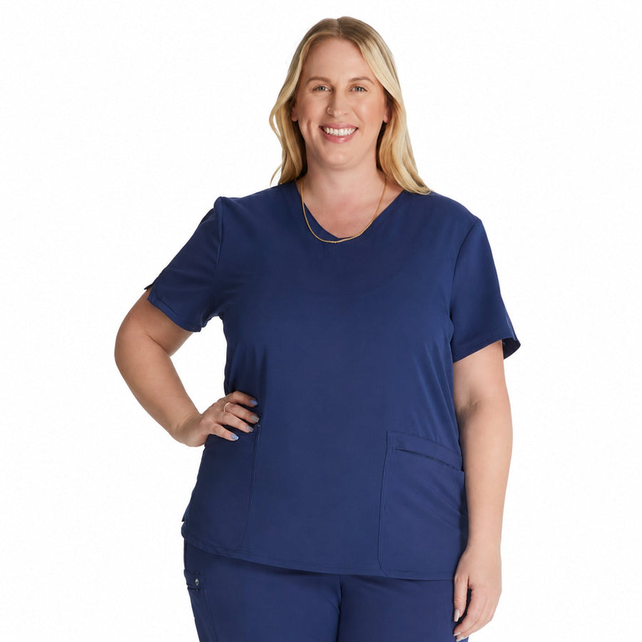 Filipina médica Cherokee CK837A Atmos azul marino para mujer, vista 1 de la prenda | color:azul-marino