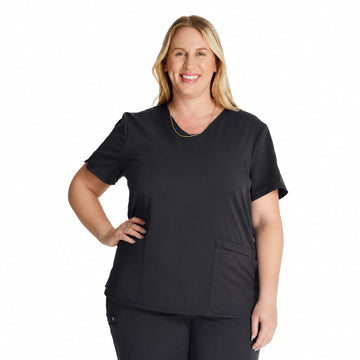 Filipina médica Cherokee CK837A Atmos negra para mujer, vista 1 de la prenda | color:negro