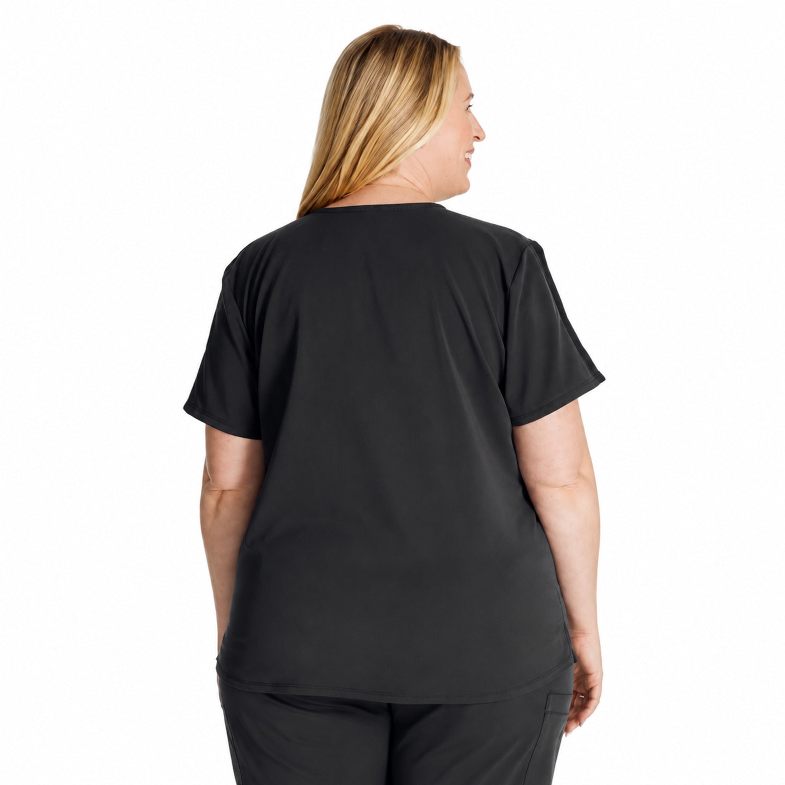 Filipina médica Cherokee CK837A Atmos negra para mujer, vista 5 de la prenda | color:negro