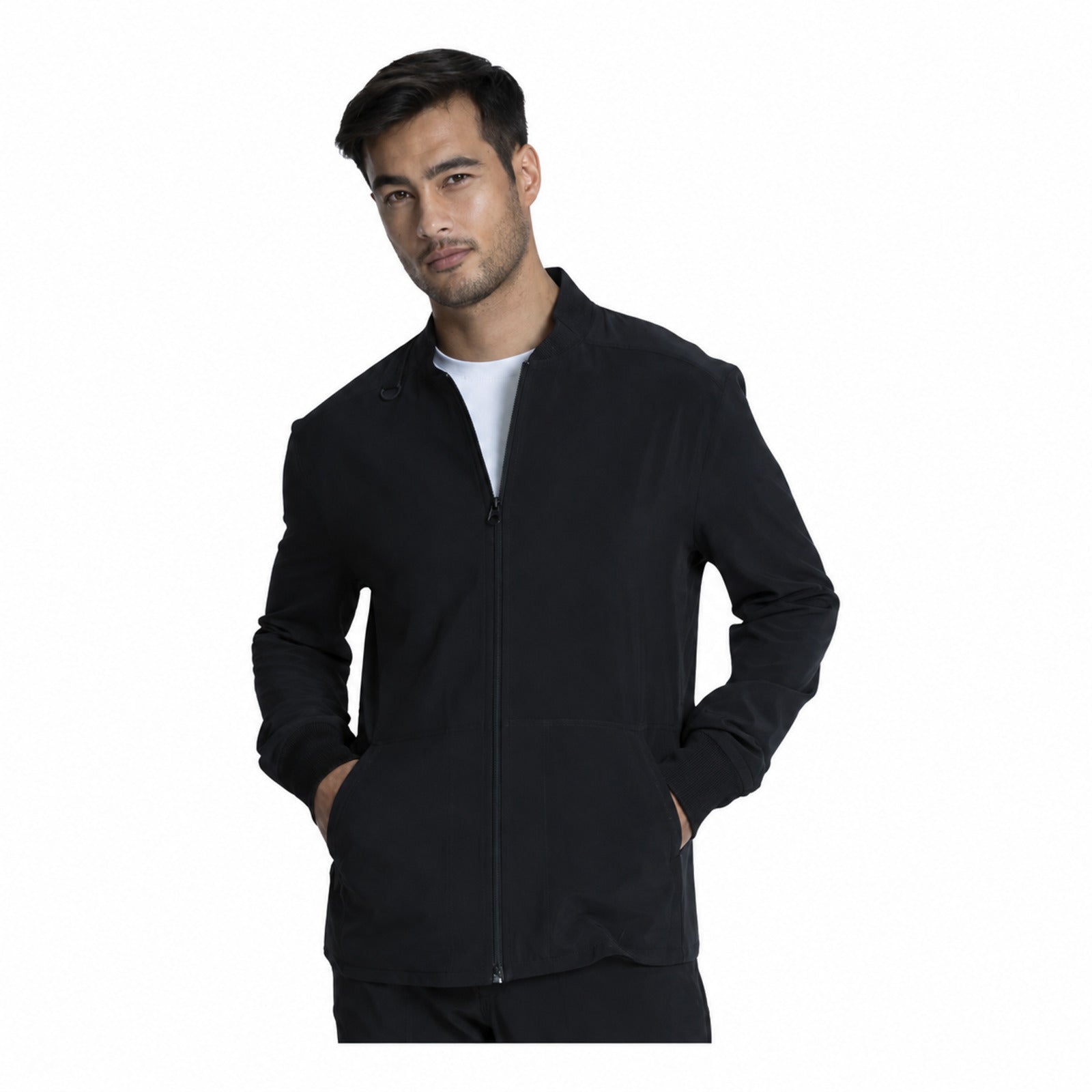 Chamarra médica Cherokee CKA387 Allura azul marino para hombre, vista 7 de la prenda | color:azul-marino