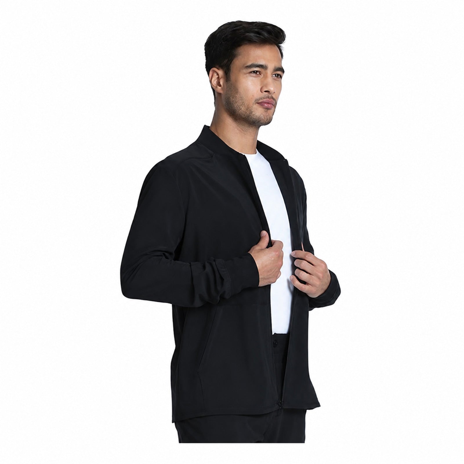 Chamarra médica Cherokee CKA387 Allura azul marino para hombre, vista 9 de la prenda | color:azul-marino