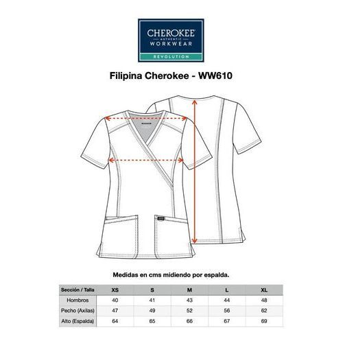 Cherokee Revolution Ww610 Filipina Quirúrgica Médica Mujer - Garufa Jeans