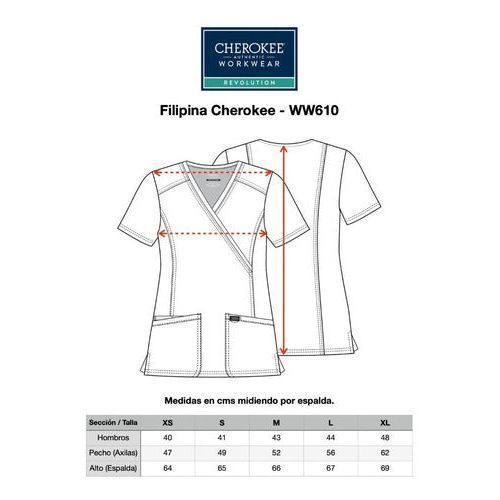 Cherokee Revolution Ww610 Filipina Quirúrgica Médica Mujer - Garufa Jeans