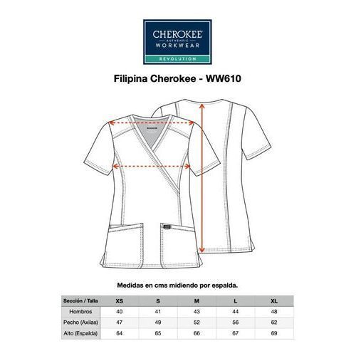 Cherokee Revolution Ww610 Filipina Quirúrgica Médica Mujer - Garufa Jeans