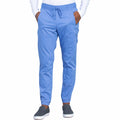 Pantalón quirúrgico jogger Cherokee WW012 Azul cielo para hombre, vista 1 de la prenda | color:azul-cielo