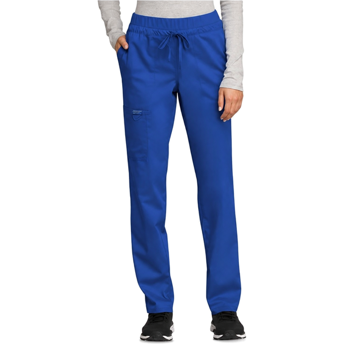 Pantalón quirúrgico Cherokee WW105 para mujer Azul rey, frente | color:azul-rey