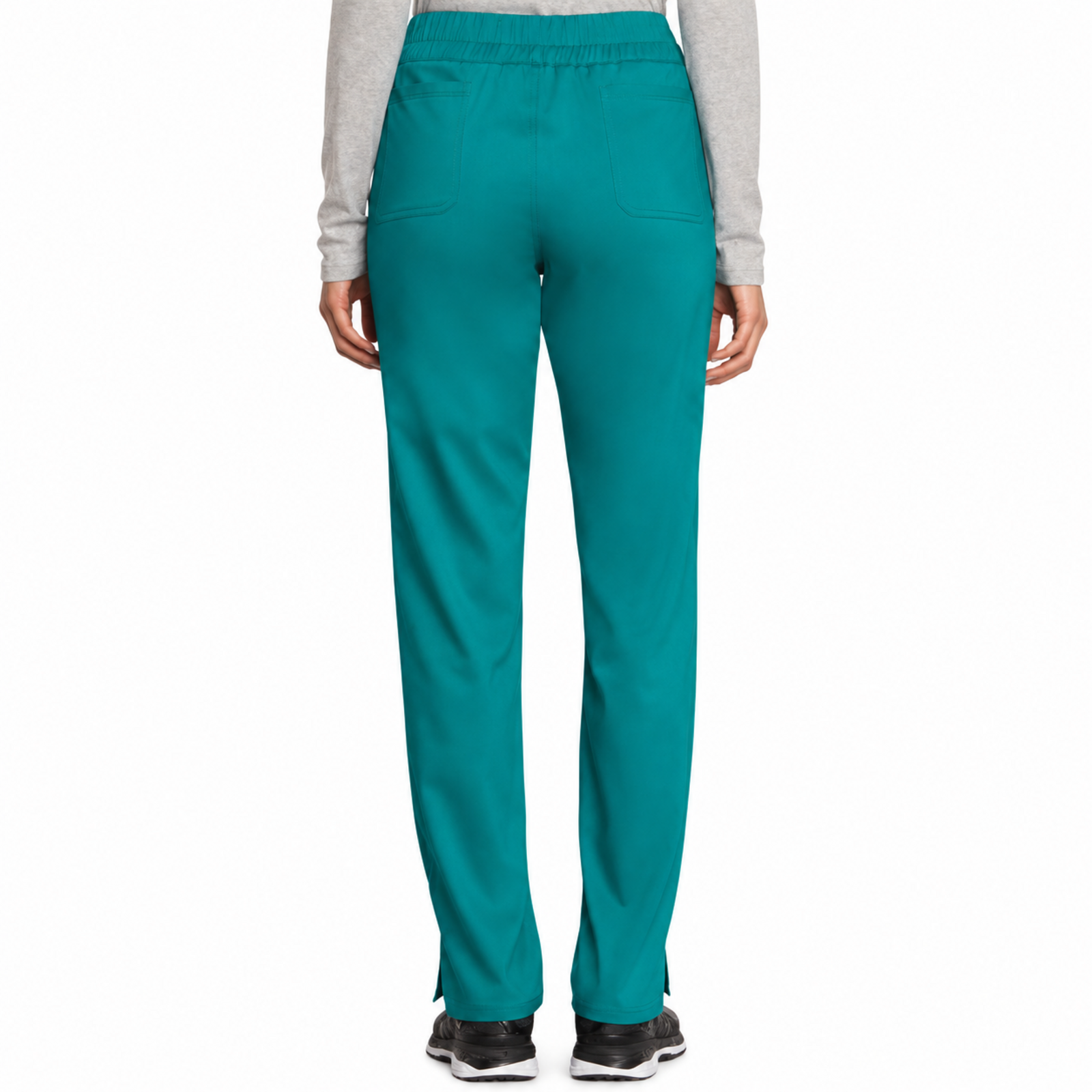 Pantalón quirúrgico Cherokee WW105 Jade, vista posterior en modelo | color:jade
