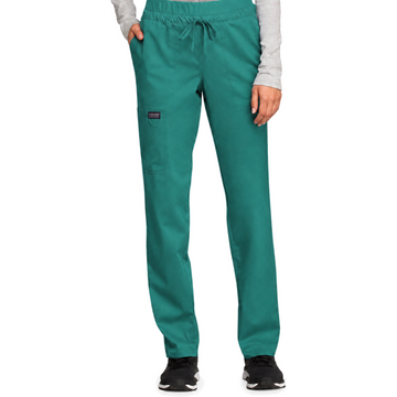 Pantalón quirúrgico Cherokee WW105 para mujer Jade, frente | color:jade