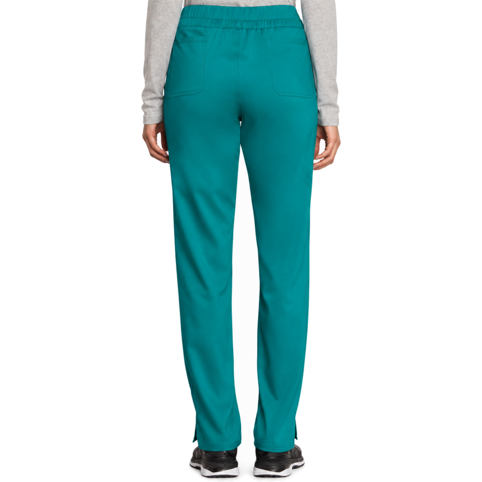 Pantalón quirúrgico Cherokee WW105 para mujer Jade, posterior | color:jade