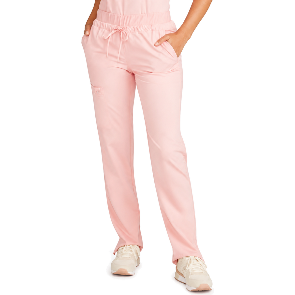 Pantalón quirúrgico Cherokee WW105 para mujer Pink Essence, frente | color:pink-essence