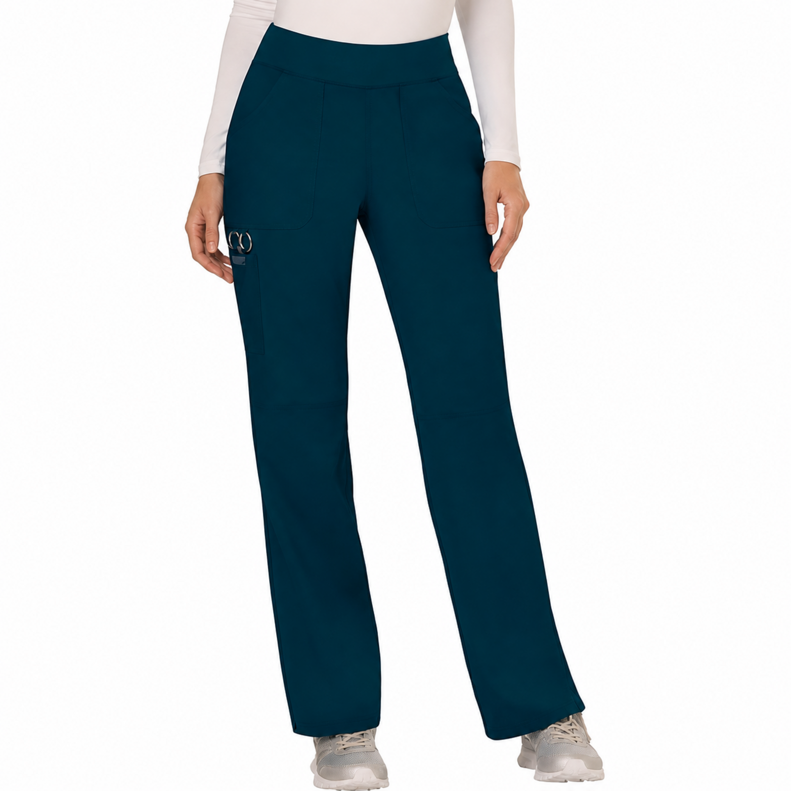 Cherokee WW110 pantalón quirúrgico mujer color Azul Caribe - frente