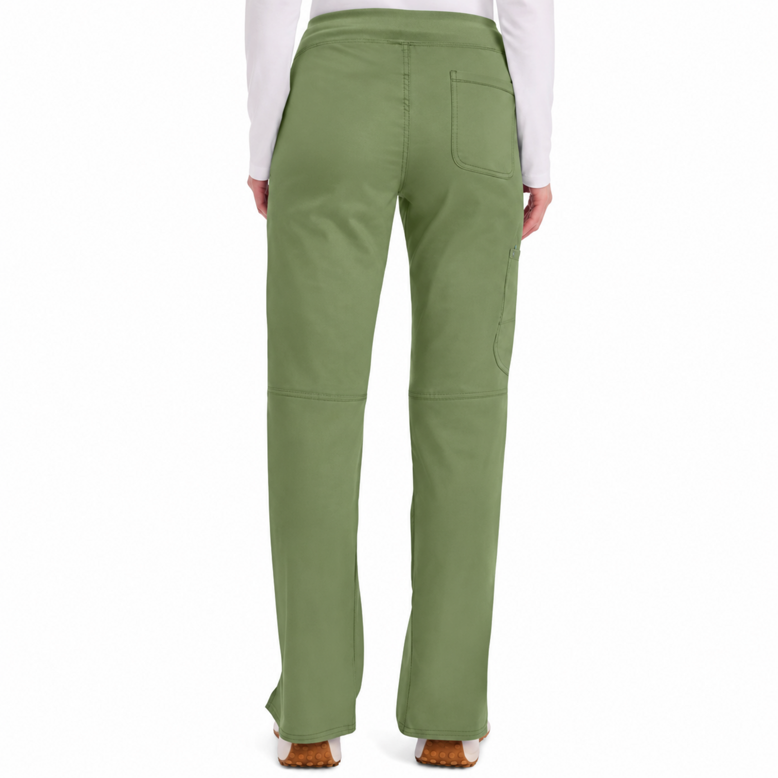 Cherokee WW110 pantalón quirúrgico mujer color Celery Green - espalda