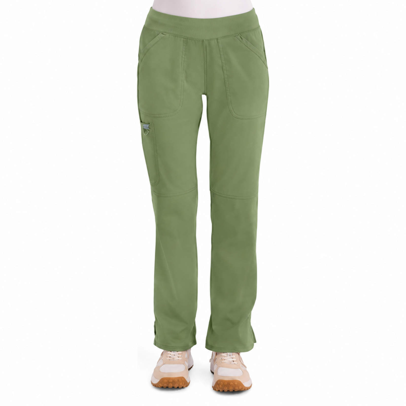 Cherokee WW110 pantalón quirúrgico mujer color Celery Green - frente