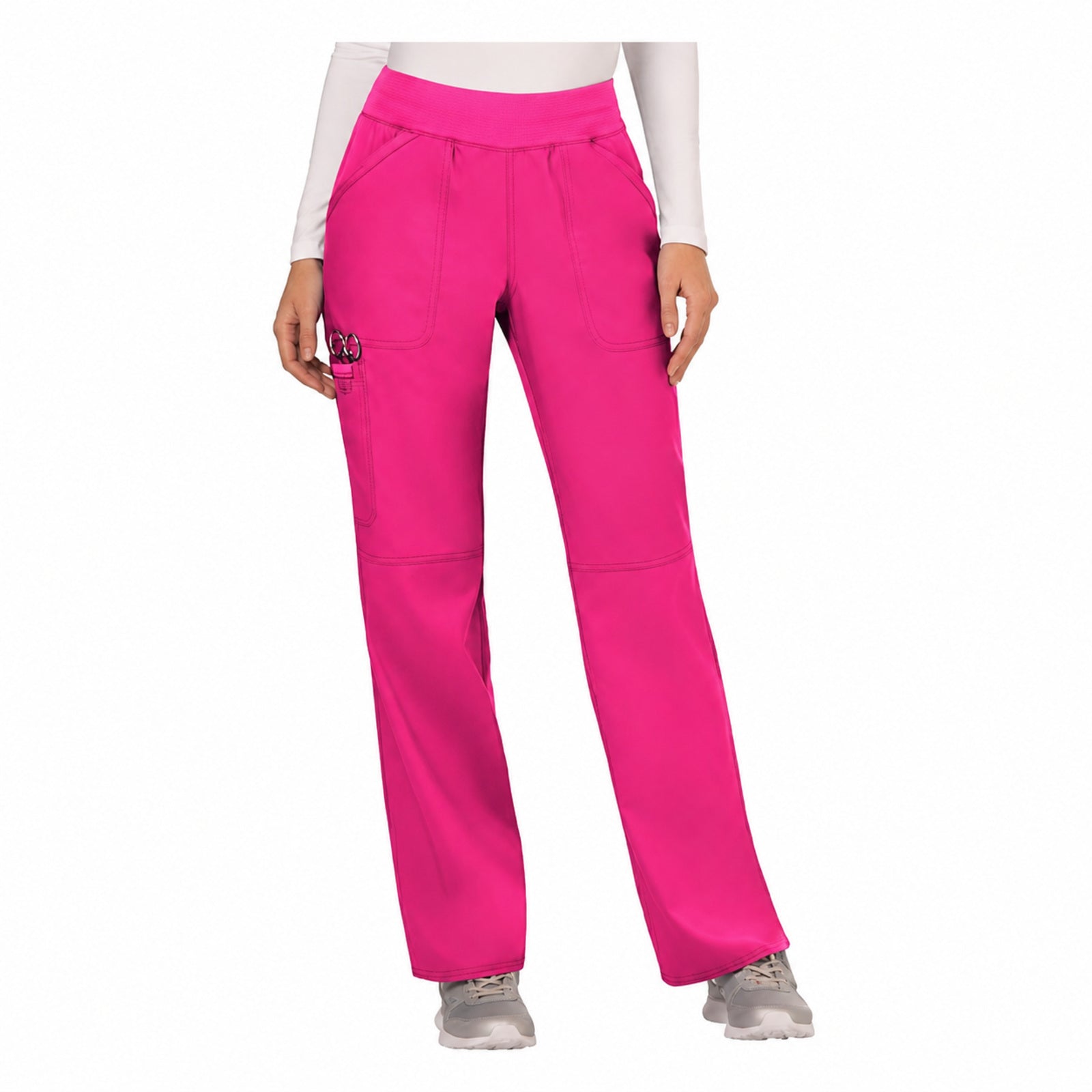 Cherokee WW110 pantalón quirúrgico mujer Fiusha vista frontal