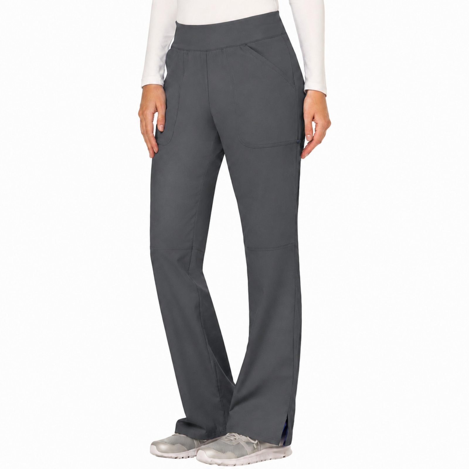 Cherokee WW110 pantalón quirúrgico mujer color Gris Oxford - lateral