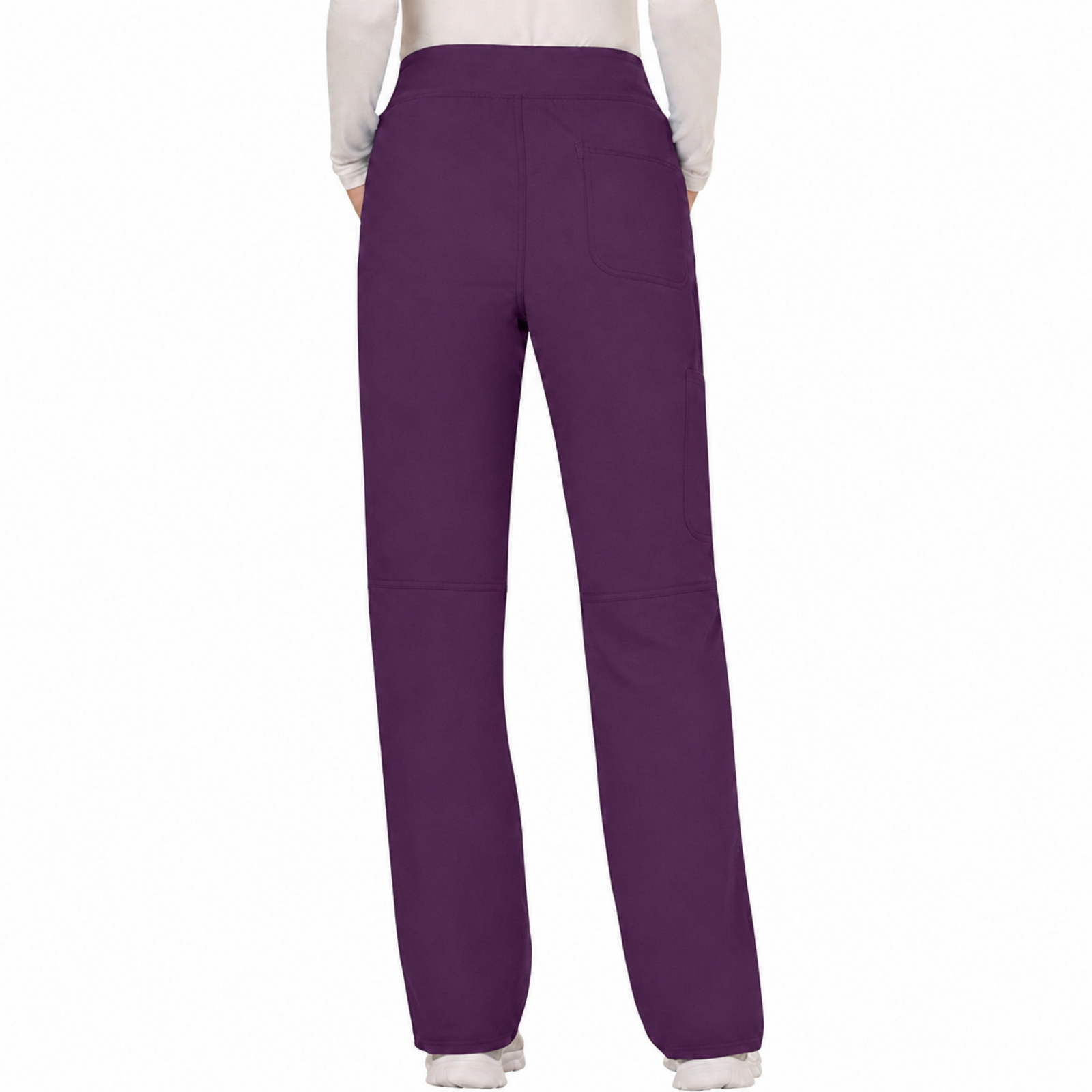 Cherokee WW110 pantalón quirúrgico mujer color Morado - espalda