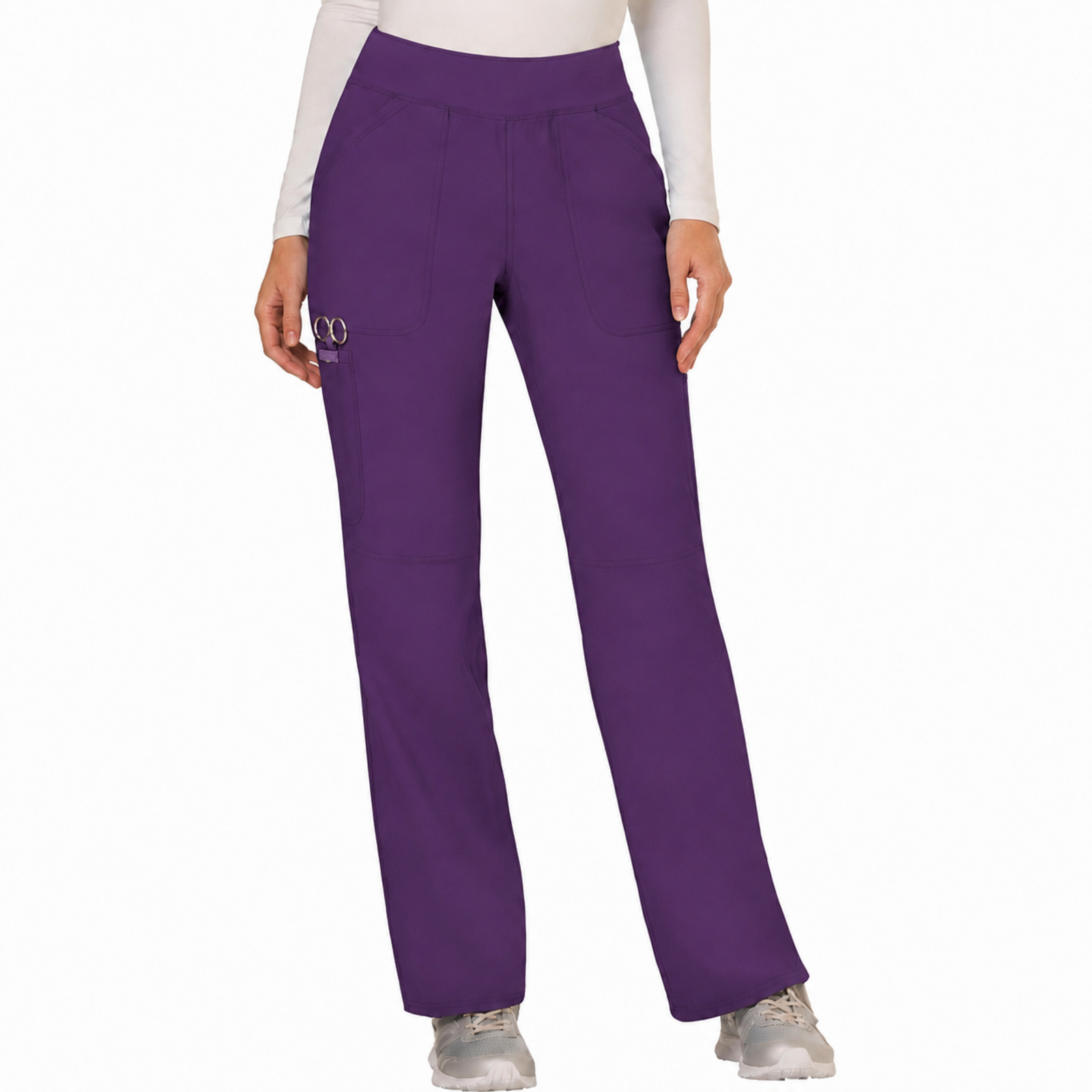 Cherokee WW110 pantalón quirúrgico mujer color Morado - frente