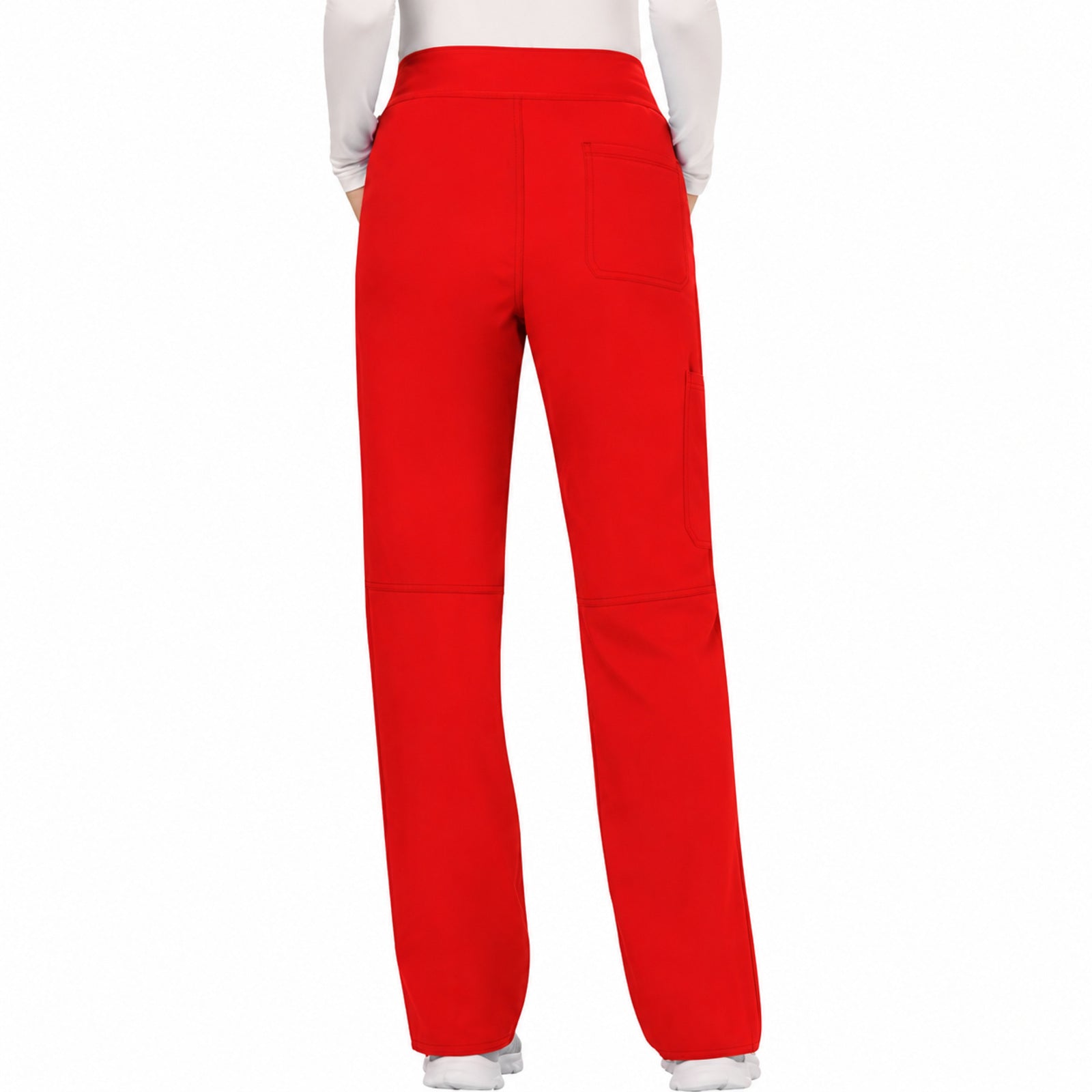 Cherokee WW110 pantalón quirúrgico mujer color Rojo - espalda