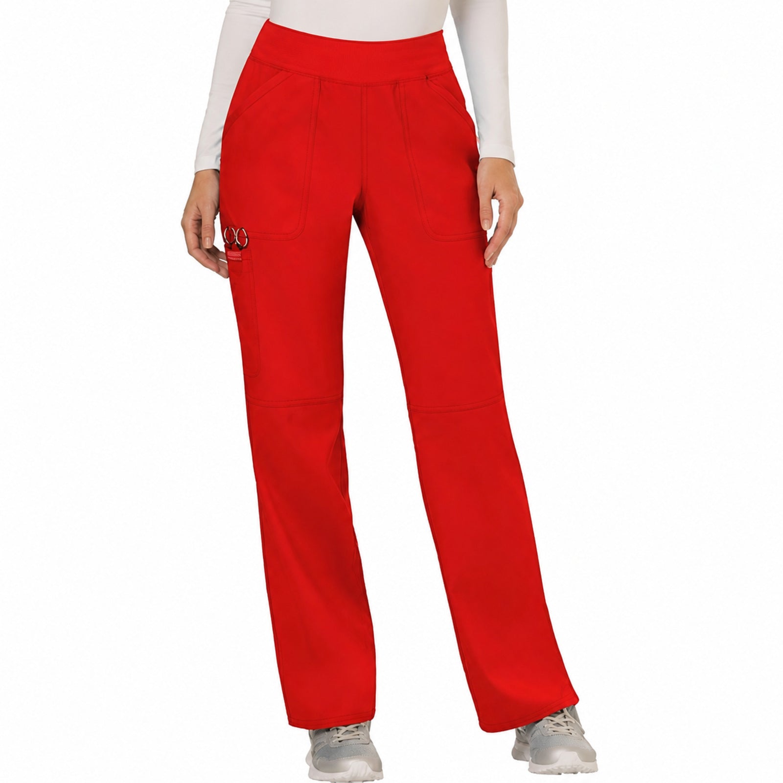 Cherokee WW110 pantalón quirúrgico mujer color Rojo - frente