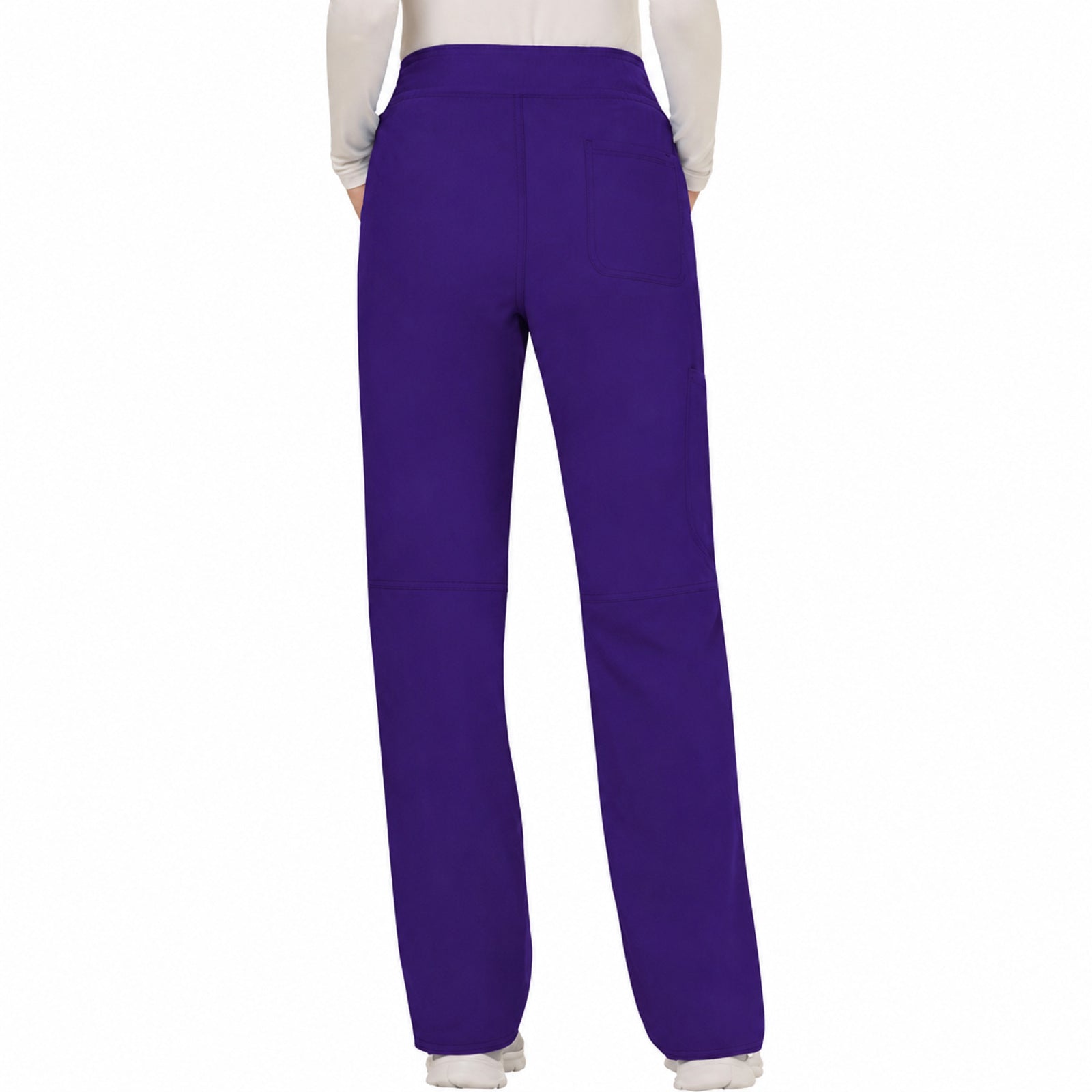 Cherokee WW110 pantalón quirúrgico mujer color Uva - espalda