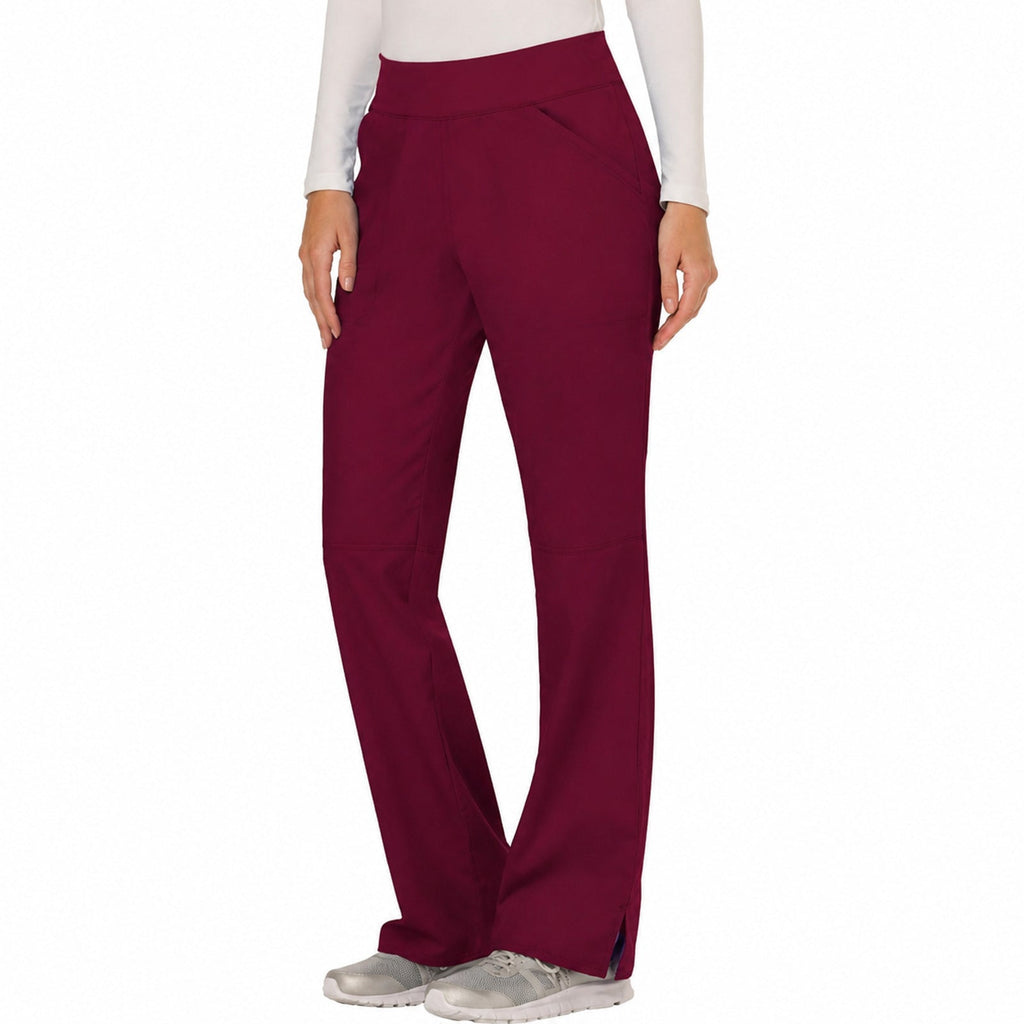 Cherokee WW110 pantalón quirúrgico mujer color Vino - lateral