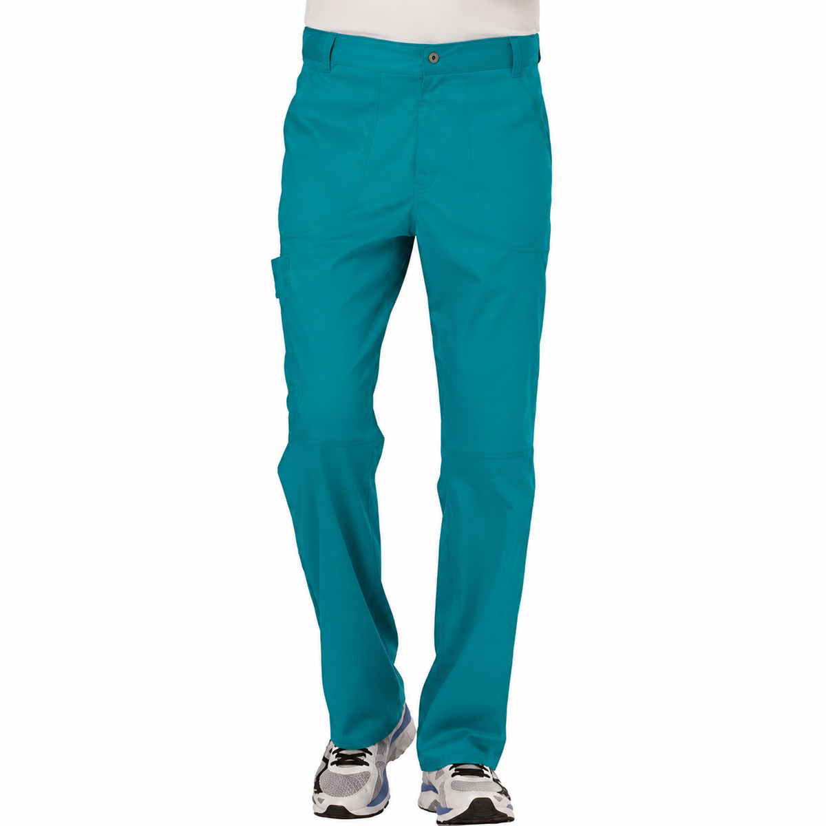 Pantalón quirúrgico Cherokee WW140 para hombre jade, vista frontal | color:jade