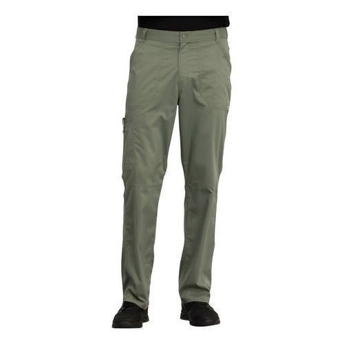 Pantalón quirúrgico Cherokee WW140 Verde olivo para hombre, vista 1 de la prenda | color:olv-verde-olivo