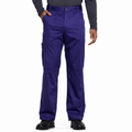 Pantalón quirúrgico Cherokee WW140 para hombre uva, vista frontal | color:uva