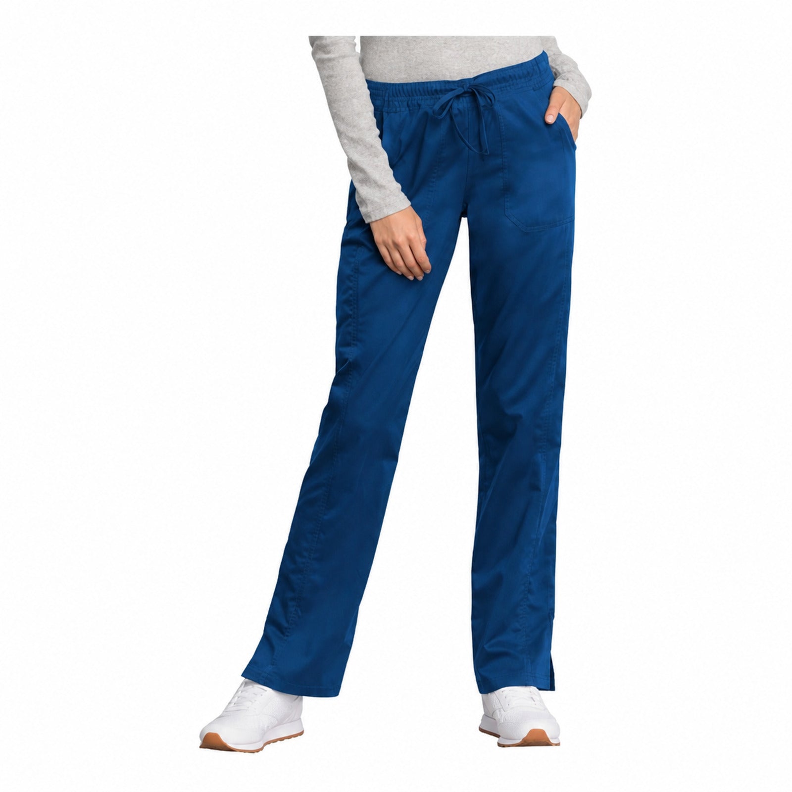 Pantalón médico Cherokee WW235 Revolution Tech azul rey para mujer, vista 1 de la prenda | color:azul-rey
