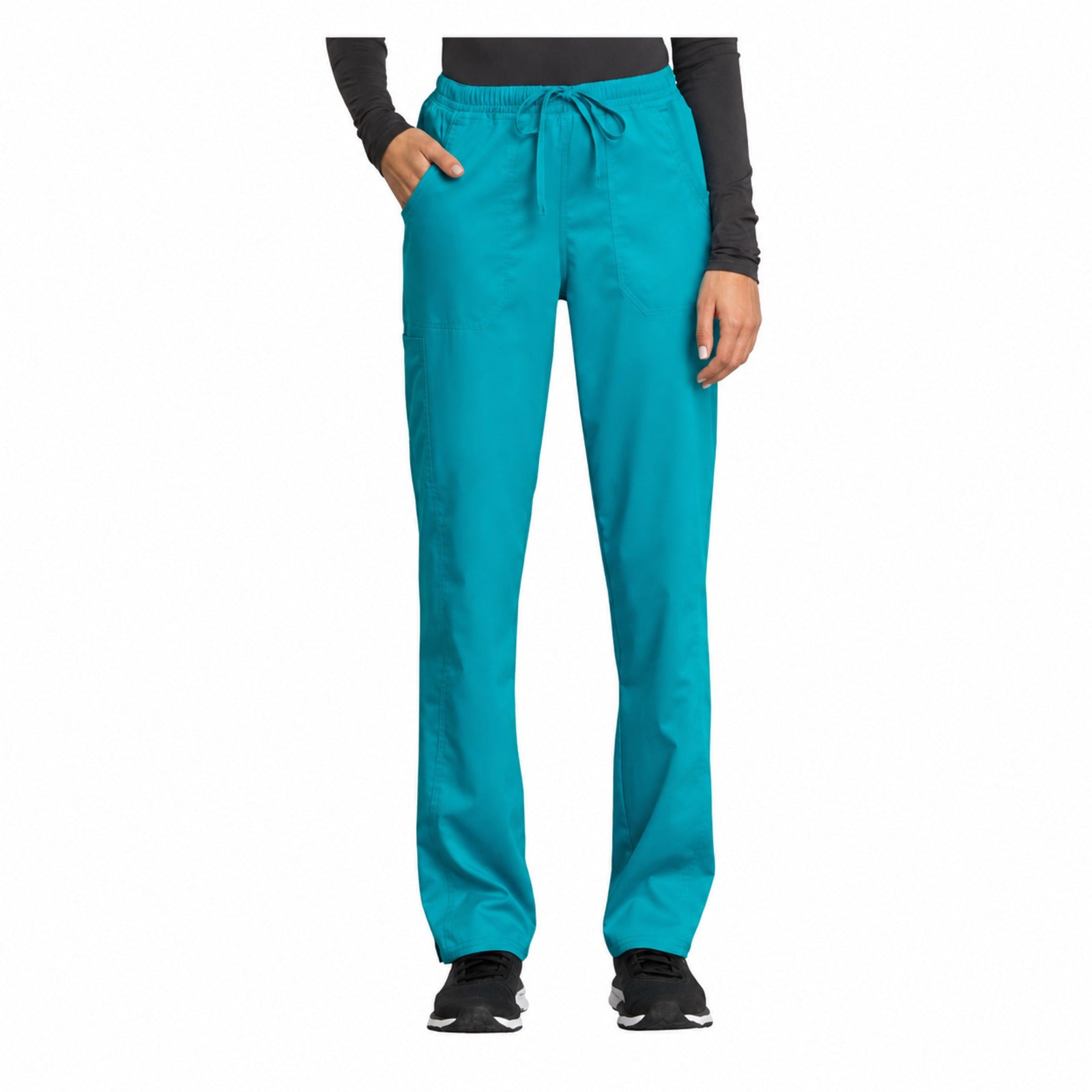 Pantalón médico Cherokee WW235 Revolution Tech jade para mujer, vista 1 de la prenda | color:jade