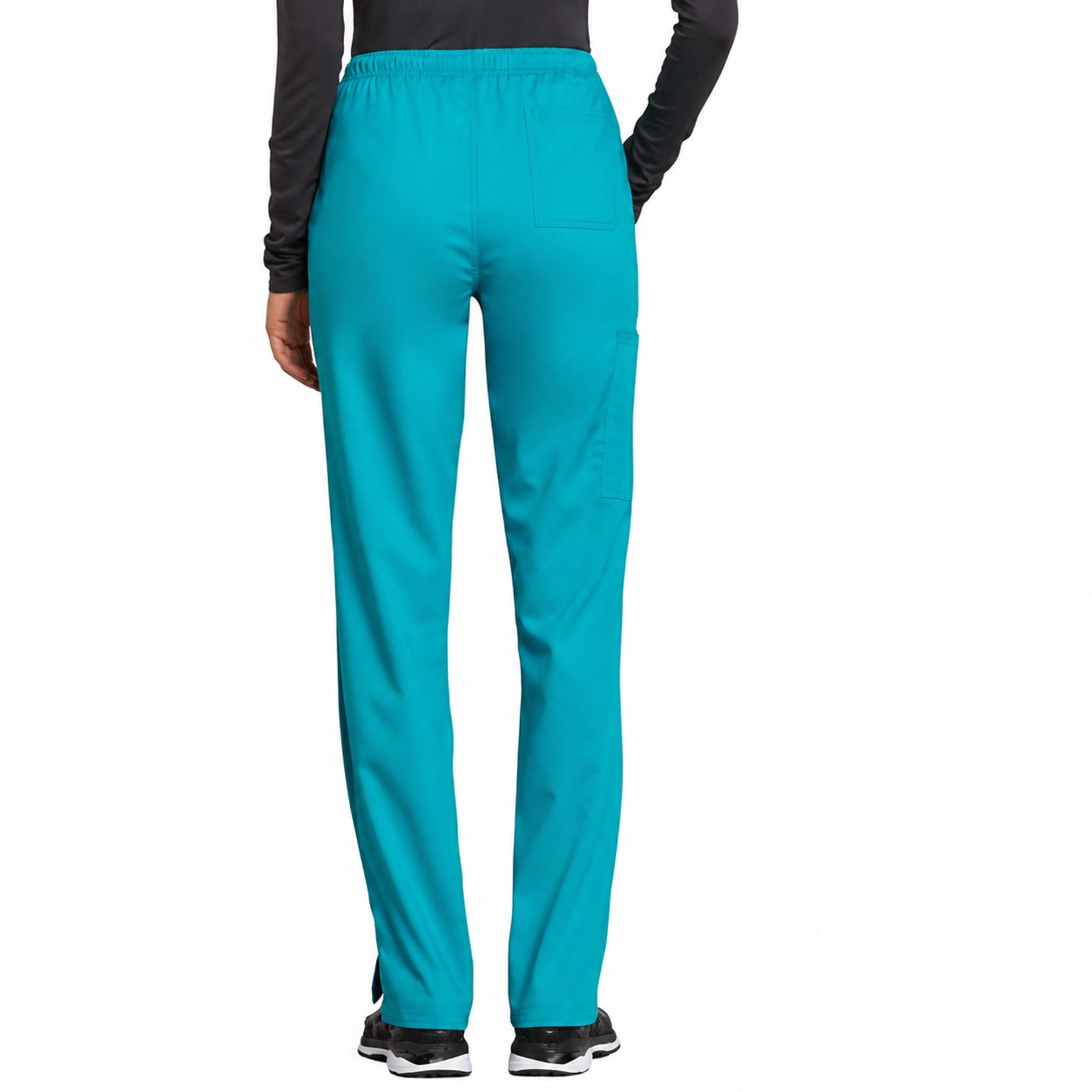 Pantalón médico Cherokee WW235 Revolution Tech jade para mujer, vista 4 de la prenda | color:jade